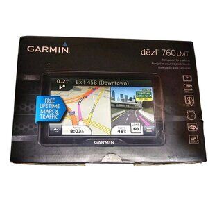 Garmin dezl 760 LM GPS Navigation Unit 7" for Trucking | Used
